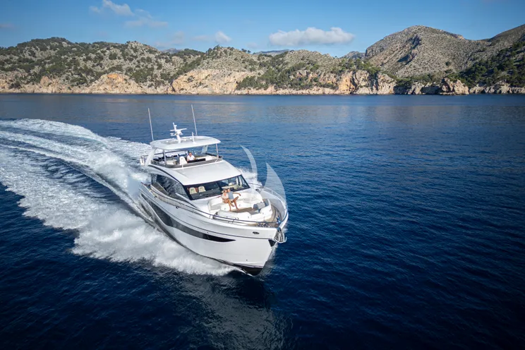 Charter Yacht LUMI - Princess Y80 - 4 Cabins - Palma - Mallorca - Ibiza - Balearics - Spain
