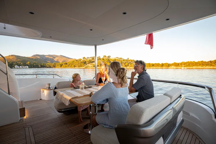 Charter Yacht LUMI - Princess Y80 - 4 Cabins - Palma - Mallorca - Ibiza - Balearics - Spain