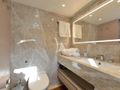 LUMIERE Benetti B.Now 50m Oasis - VIP cabin 2 bathroom LUMIERE Benetti B.Now 50m Oasis - VIP cabin 2 bathroom