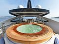 LUMIERE Benetti B.Now 50m Oasis - sun deck jacuzzi LUMIERE Benetti B.Now 50m Oasis - sun deck jacuzzi