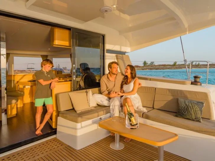 Lagoon 42 - aft deck Lagoon 42 - aft deck