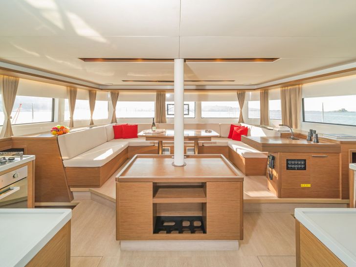 Lagoon 50 - Salon and Galley Lagoon 50 - Salon and Galley