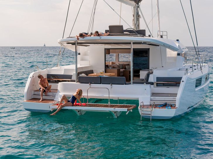 Lagoon 50 Catamaran Aft Lagoon 50 Catamaran Aft