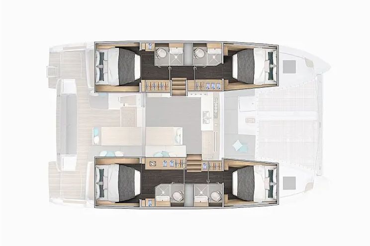 Charter Yacht Lagoon 43 - 4 Cabins - Portisco - La Maddalena - Sardinia - Italy