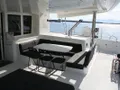 Lagoon 52F - aft deck dining area Lagoon 52F - aft deck dining area