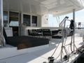 Lagoon 52F - aft deck seating and dining Lagoon 52F - aft deck seating and dining
