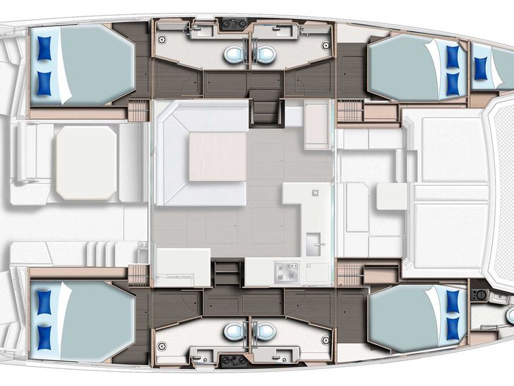NICE AFT TOO Leopard 45 - layout NICE AFT TOO Leopard 45 - layout