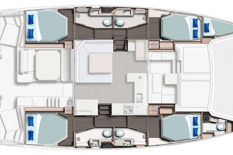 Layout for NICE AFT TOO Leopard 45 - layout