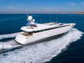 MABROUK Cantieri di Pisa Akhir 38 - cruising aft view MABROUK Cantieri di Pisa Akhir 38 - cruising aft view