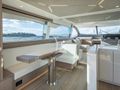 MACESAN Sunseeker Manhattan 68 galley and dining area