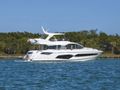 MACESAN Sunseeker Manhattan 68 - side profile anchored MACESAN Sunseeker Manhattan 68 - side profile anchored