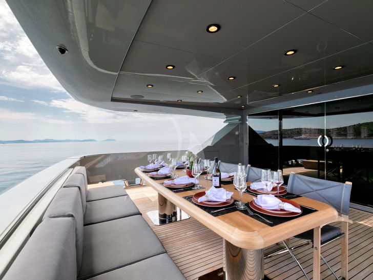 MADO Admiral Yacht Aft Deck