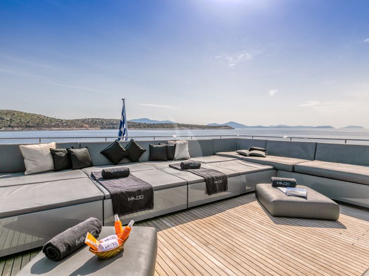 MADO Admiral Yacht Aft Sunbathing MADO Admiral Yacht Aft Sunbathing
