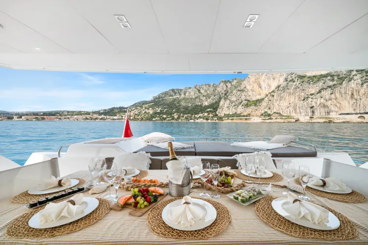 Charter Yacht MAGEC - Fountaine Pajot Victoria 67 - 4 Cabins - Monaco - Cannes - St Tropez - French Riviera