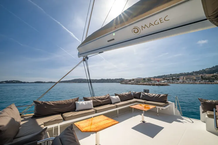 Charter Yacht MAGEC - Fountaine Pajot Victoria 67 - 4 Cabins - Monaco - Cannes - St Tropez - French Riviera