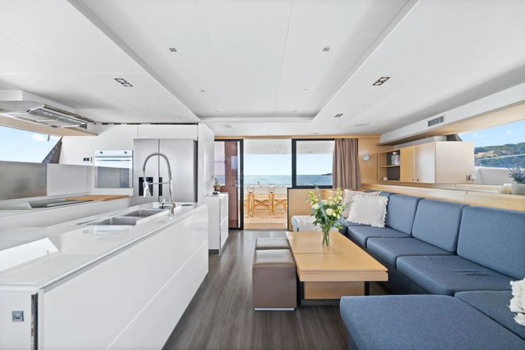 Charter Yacht MAGEC - Fountaine Pajot Victoria 67 - 4 Cabins - Monaco - Cannes - St Tropez - French Riviera