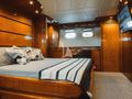 MAGIC SIX Astondoa 82 GLX master cabin bed with TV