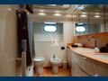 MAGIC SIX Astondoa 82 GLX master cabin toilet and vanity area