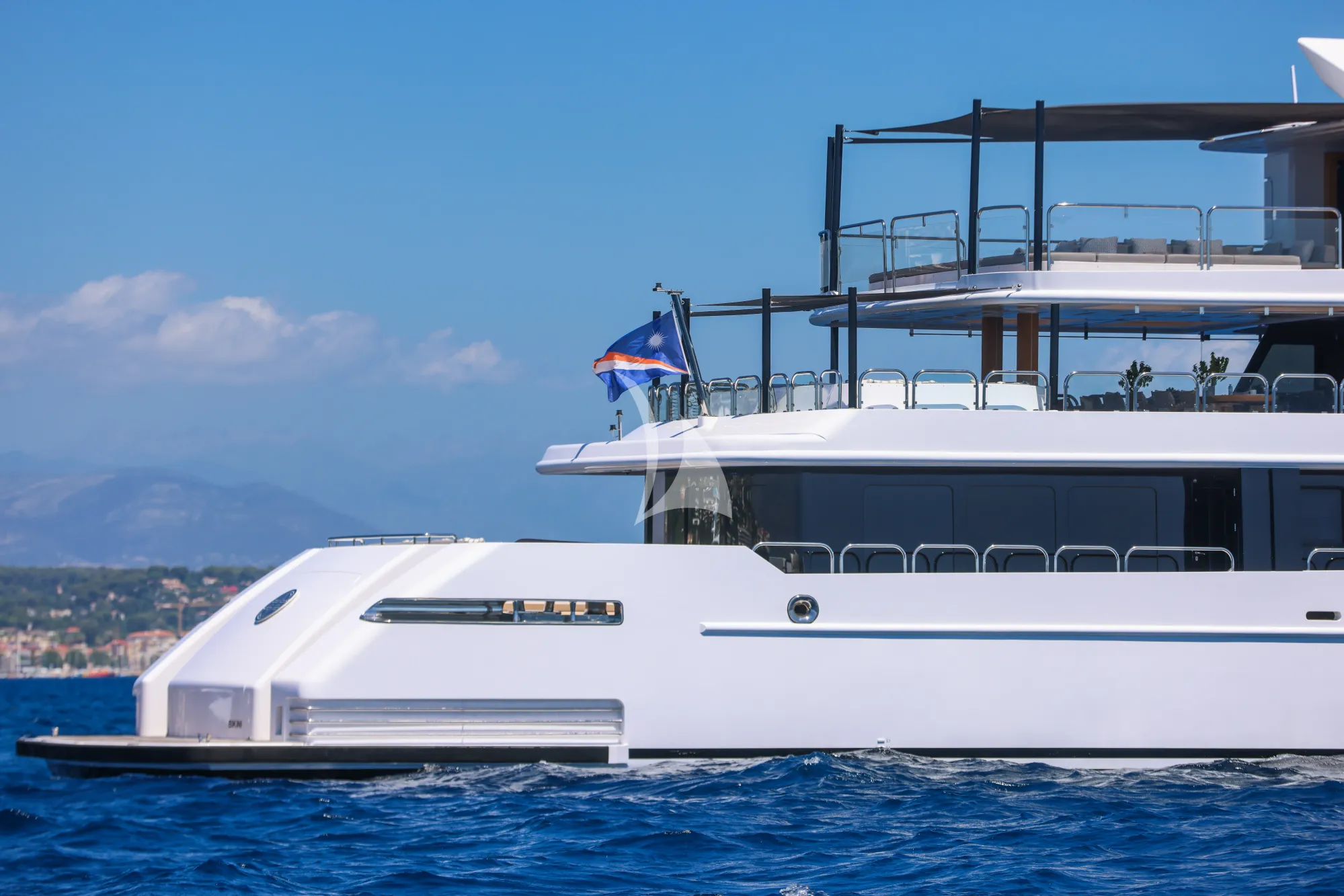 MAGNA GRECIA Custom 63m - aft shot