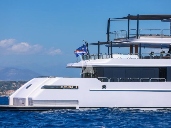 MAGNA GRECIA Custom 63m - aft shot MAGNA GRECIA Custom 63m - aft shot