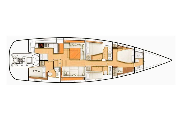 Layout for MAHINA 3 CNB Bordeaux 21m - layout