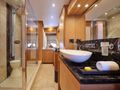MAKANI II Sunseeker Predator 115 - master cabin bathroom MAKANI II Sunseeker Predator 115 - master cabin bathroom