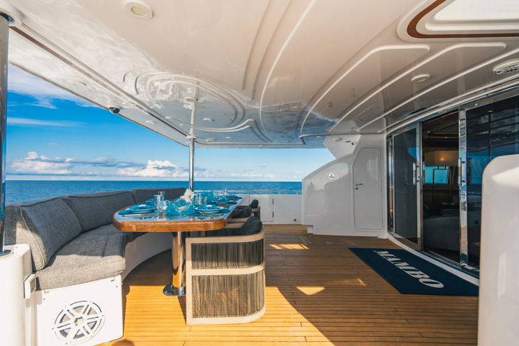 Charter Yacht MAMBO - Ferretti 112 - 4 Cabins - Nassau - Marsh Harbour - Exumas - Bahamas