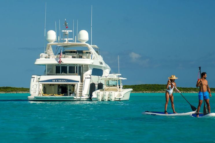 Charter Yacht MAMBO - Ferretti 112 - 4 Cabins - Nassau - Marsh Harbour - Exumas - Bahamas