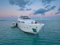 MAMBO Ferretti 112 - anchored bow shot MAMBO Ferretti 112 - anchored bow shot