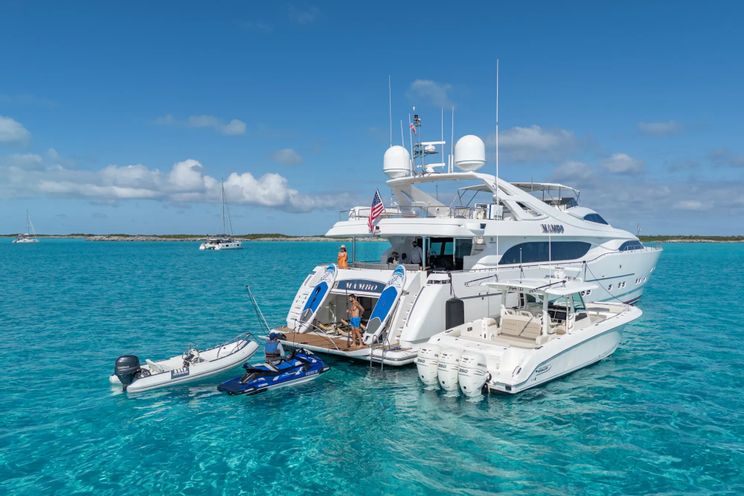 Charter Yacht MAMBO - Ferretti 112 - 4 Cabins - Nassau - Marsh Harbour - Exumas - Bahamas
