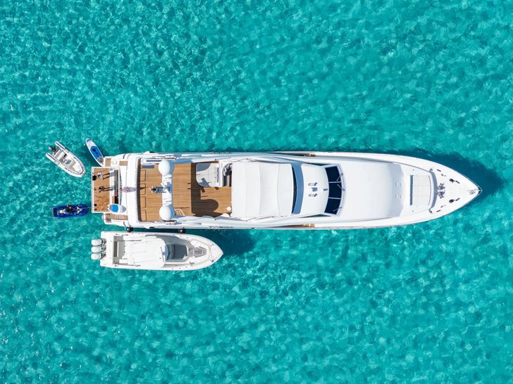 MAMBO Ferretti 112 - top shot MAMBO Ferretti 112 - top shot