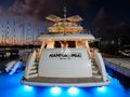 MAMMA MIA Benetti Classic 120 - docked at night MAMMA MIA Benetti Classic 120 - docked at night