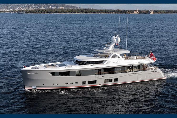 Charter Yacht MANA I - Mulder 36m - 4 Cabins - Amalfi Coast - St Tropez - Naples - Sicily - Monaco - Cannes- Sardinia