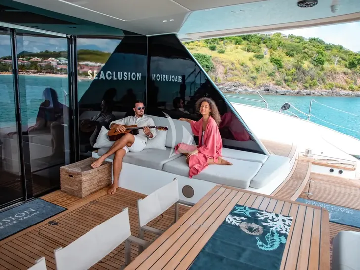 MANA KAI Sunreef 80 - aft deck MANA KAI Sunreef 80 - aft deck