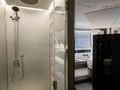 MANARA PRIMA 70 Azimut - master cabin bathroom shower MANARA PRIMA 70 Azimut - master cabin bathroom shower