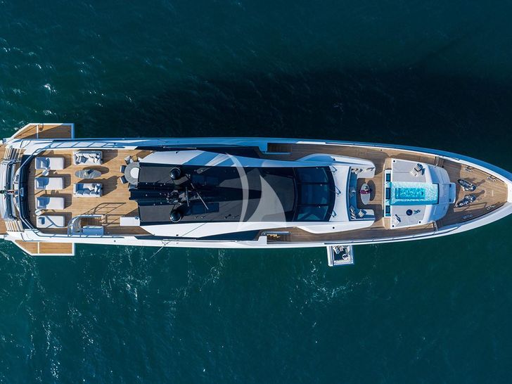 MANGUSTA GRANSPORT 45 - top aerial shot MANGUSTA GRANSPORT 45 - top aerial shot