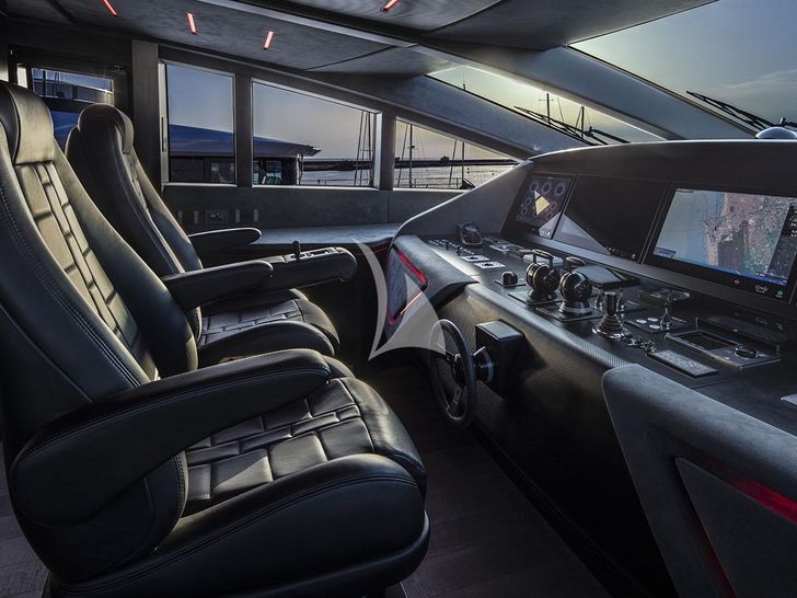 MANGUSTA GRANSPORT 45 - cockpit MANGUSTA GRANSPORT 45 - cockpit