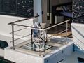 MANGUSTA GRANSPORT 45 - master cabin balcony MANGUSTA GRANSPORT 45 - master cabin balcony