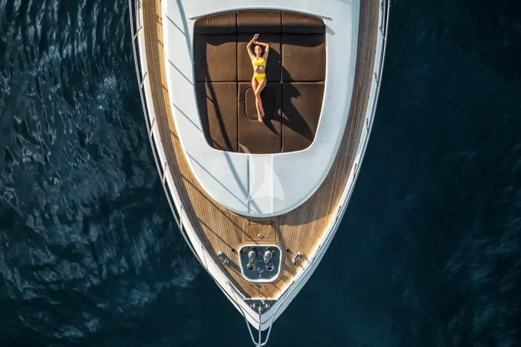 Charter Yacht MANU - Mangusta 92 - 4 Cabins - Porto Cervo - Olbia - Portisco - La Maddalena - Sardinia - Italy