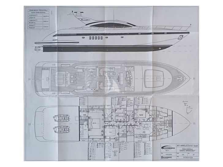 MANU Mangusta 92 - layout MANU Mangusta 92 - layout
