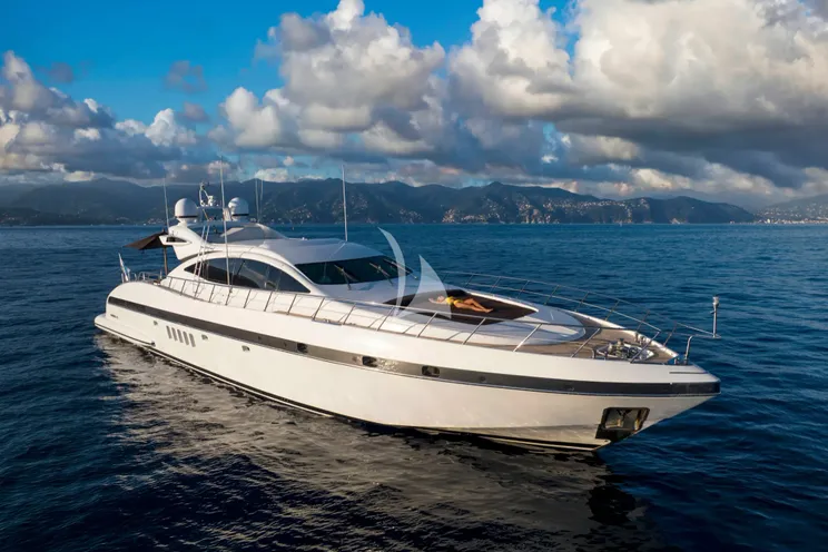 Charter Yacht MANU - Mangusta 92 - 4 Cabins - Porto Cervo - Olbia - Portisco - La Maddalena - Sardinia - Italy