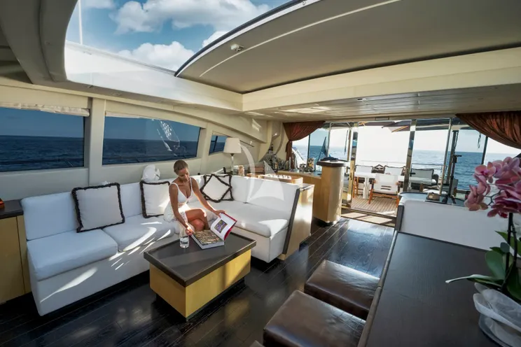 Charter Yacht MANU - Mangusta 92 - 4 Cabins - Porto Cervo - Olbia - Portisco - La Maddalena - Sardinia - Italy