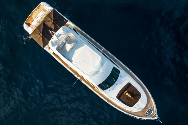 Charter Yacht MANU - Mangusta 92 - 4 Cabins - Porto Cervo - Olbia - Portisco - La Maddalena - Sardinia - Italy