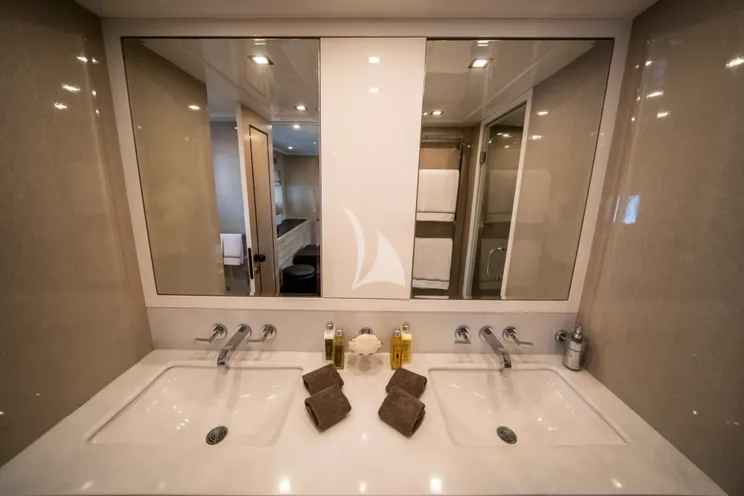 Charter Yacht MANU - Mangusta 92 - 4 Cabins - Porto Cervo - Olbia - Portisco - La Maddalena - Sardinia - Italy