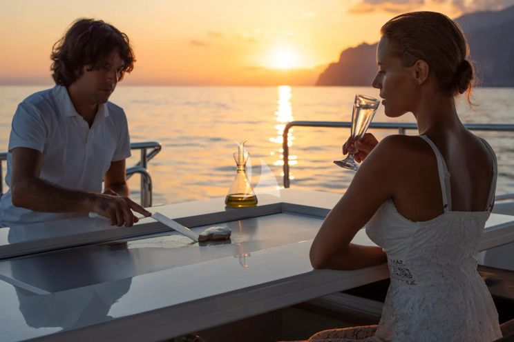 Charter Yacht MANU - Mangusta 92 - 4 Cabins - Porto Cervo - Olbia - Portisco - La Maddalena - Sardinia - Italy