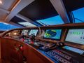 MANU V Leopard Arno 34m - cockpit MANU V Leopard Arno 34m - cockpit