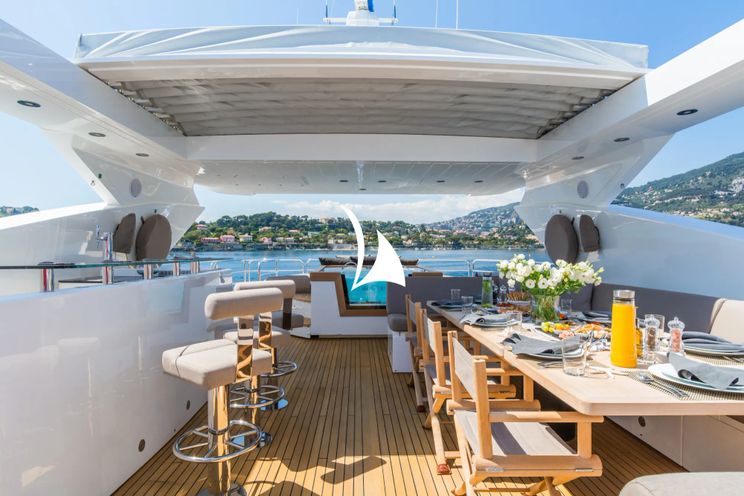 Charter Yacht MAORO - Sunseeker Predator 115 - 5 Cabins - Monaco - St Tropez - Cannes - Nice - Antibes - French Riviera