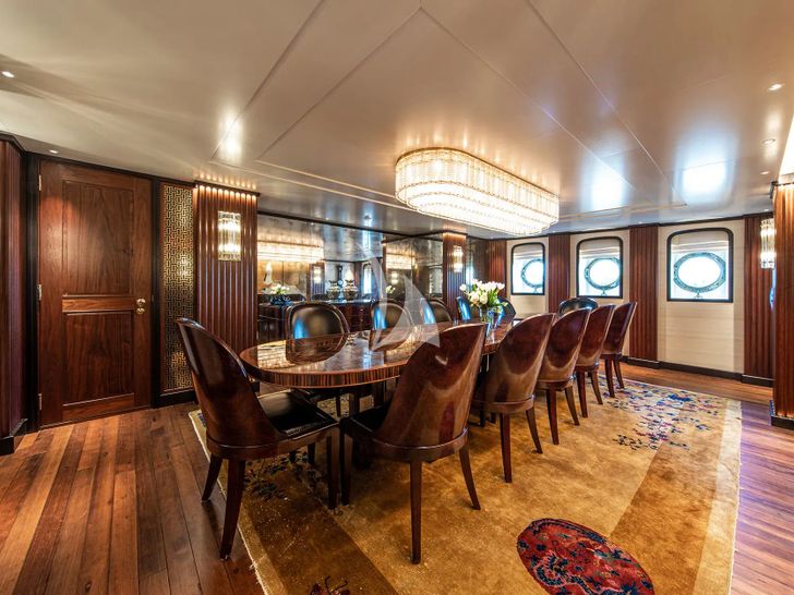 MARALA Camper&Nicholsons 58m - main dining area MARALA Camper&Nicholsons 58m - main dining area