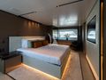 MARIA THERESA - Custom Line Navetta 33,master cabin bed