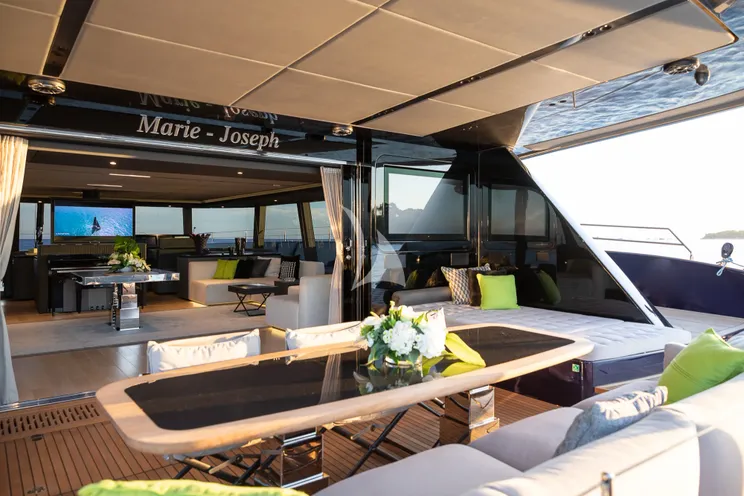 Charter Yacht MARIE JOSEPH - Sunreef 80 Eco - 4 Cabins - Praslin - Mahe - La Digue - Seychelles